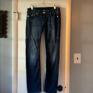 True Religion straight leg jeans